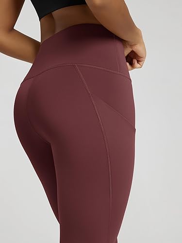 Miniatura 277 de ODODOS - Leggings tipo capri de mujer, no se traslucen y modelan el abdomen, con cintura alta y bolsillos; para hacer yoga, atletismo, ejercicio
