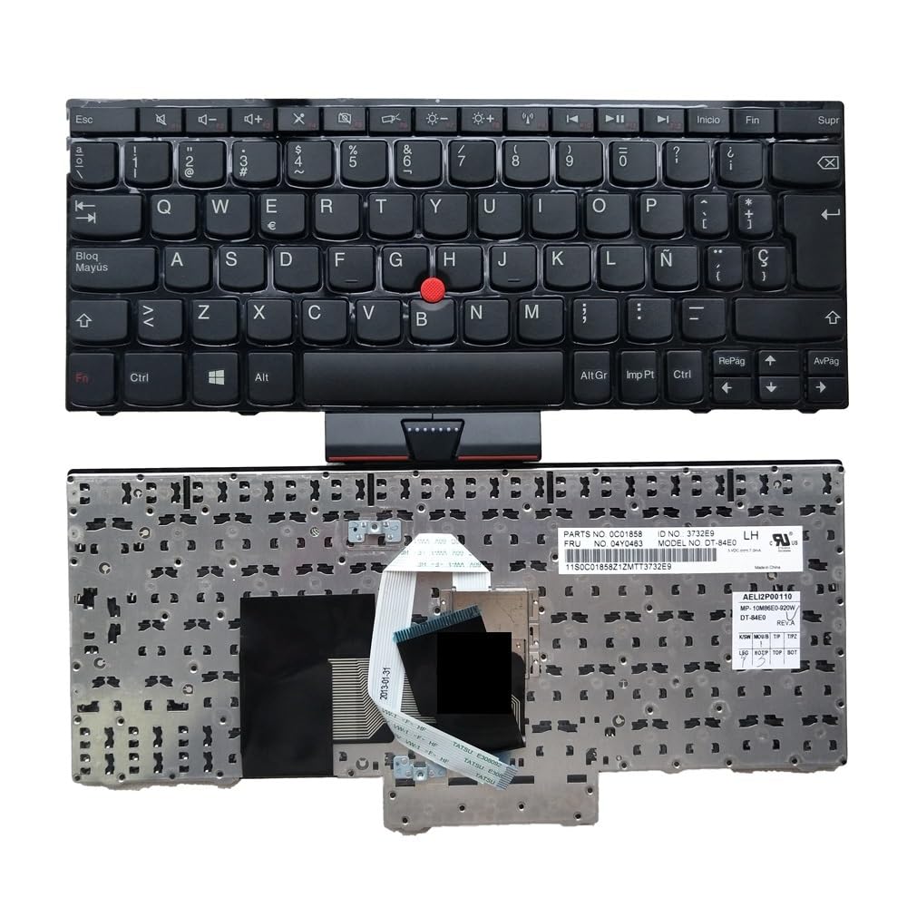 Clavier TrackPoint 0A62147 04W0944 espagnol anglais ThinkPad Edge E220S E225 - 3
