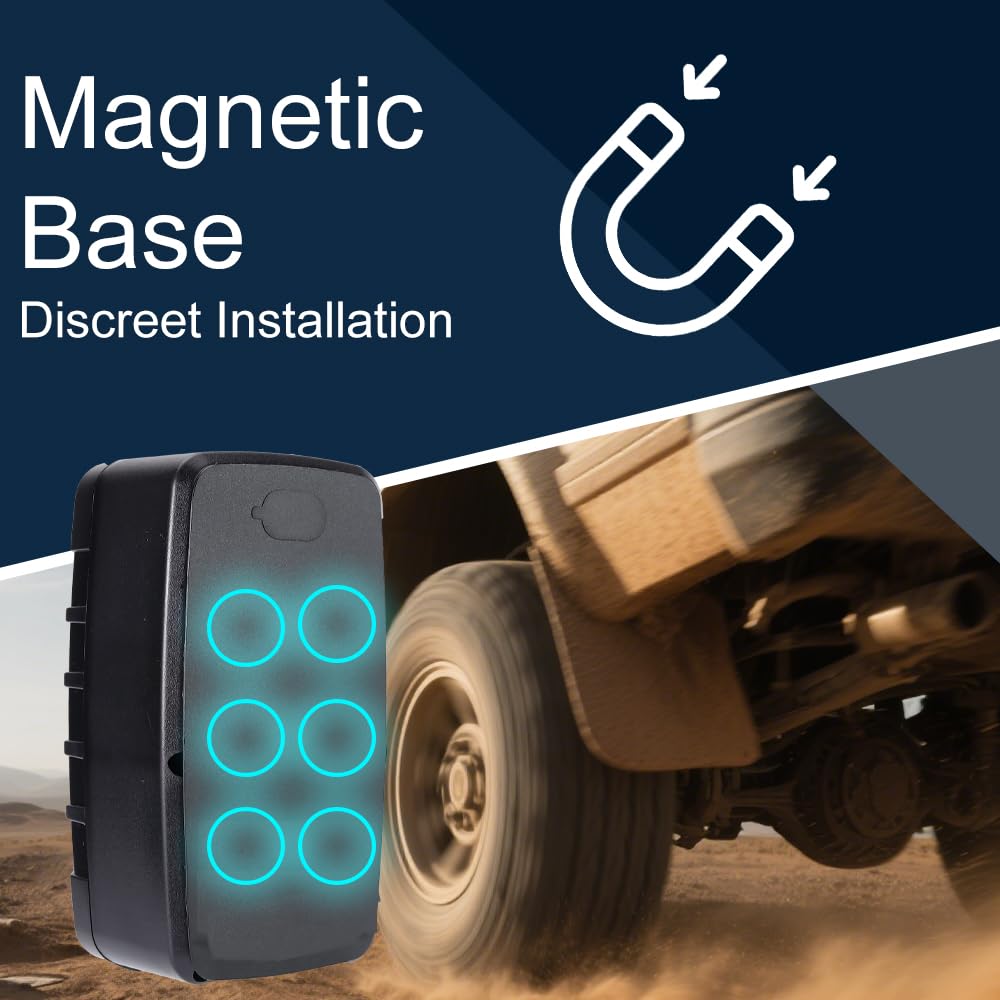 Traceur GPS Voiture Longue Autonomie Batterie 20000mAh Localisation en Temps Réel et Précis Tracker GPS Aimanté Traqueur GPS Étanche Ip67 Plusieurs Alarme SMS App sans Abonnement TK918