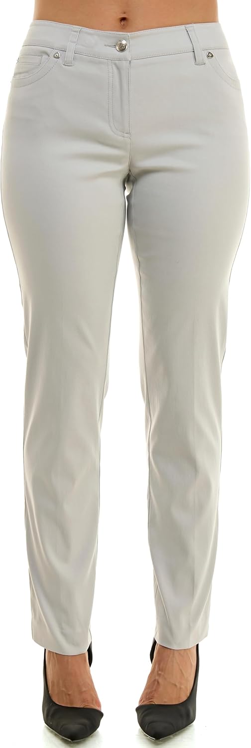 Zac & Rachel Women's Millennium Fabric Pant - Perfectly Designed Woven Stretch Combination That Makes for The Most Flattering - Image 2