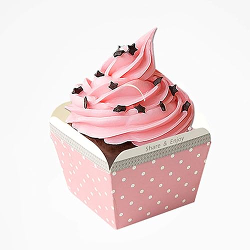 Miniatura 3 de 100 vasos de papel para hornear, pequeños envoltorios cuadrados para pasteles, forros para cupcakes, soportes para postres, fundas para magdalenas,