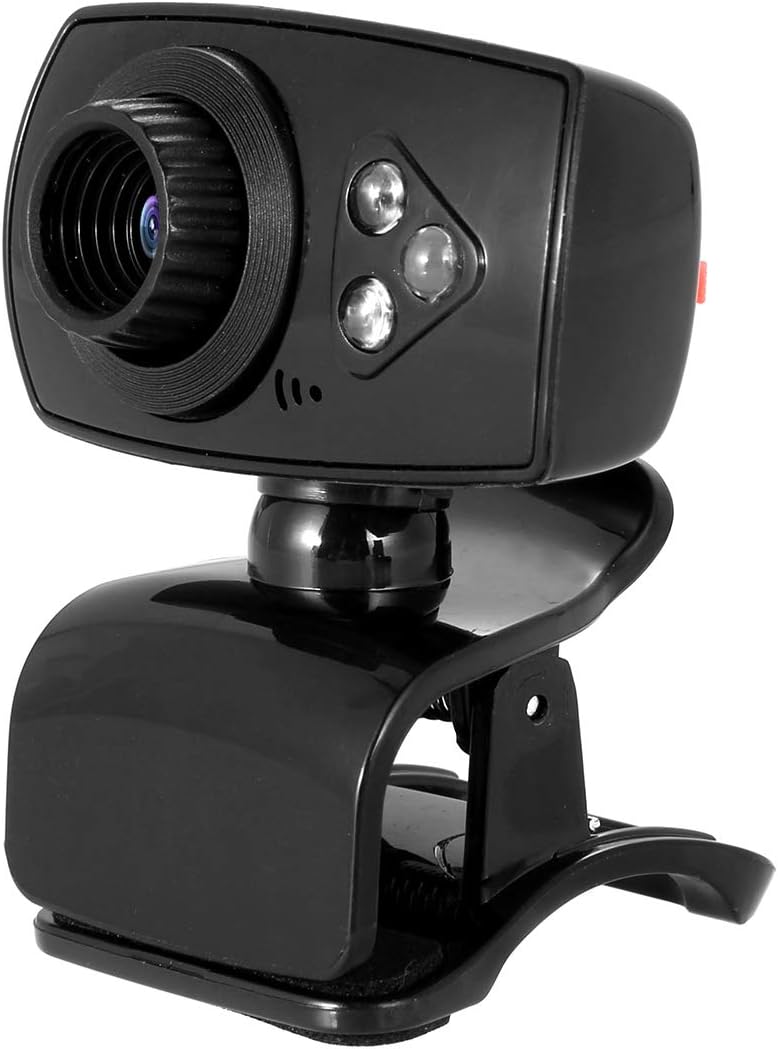 Yolispa USB Computer Webcam with Microphone PC Web Camera Desktop Web Cam for Streaming Video Recording