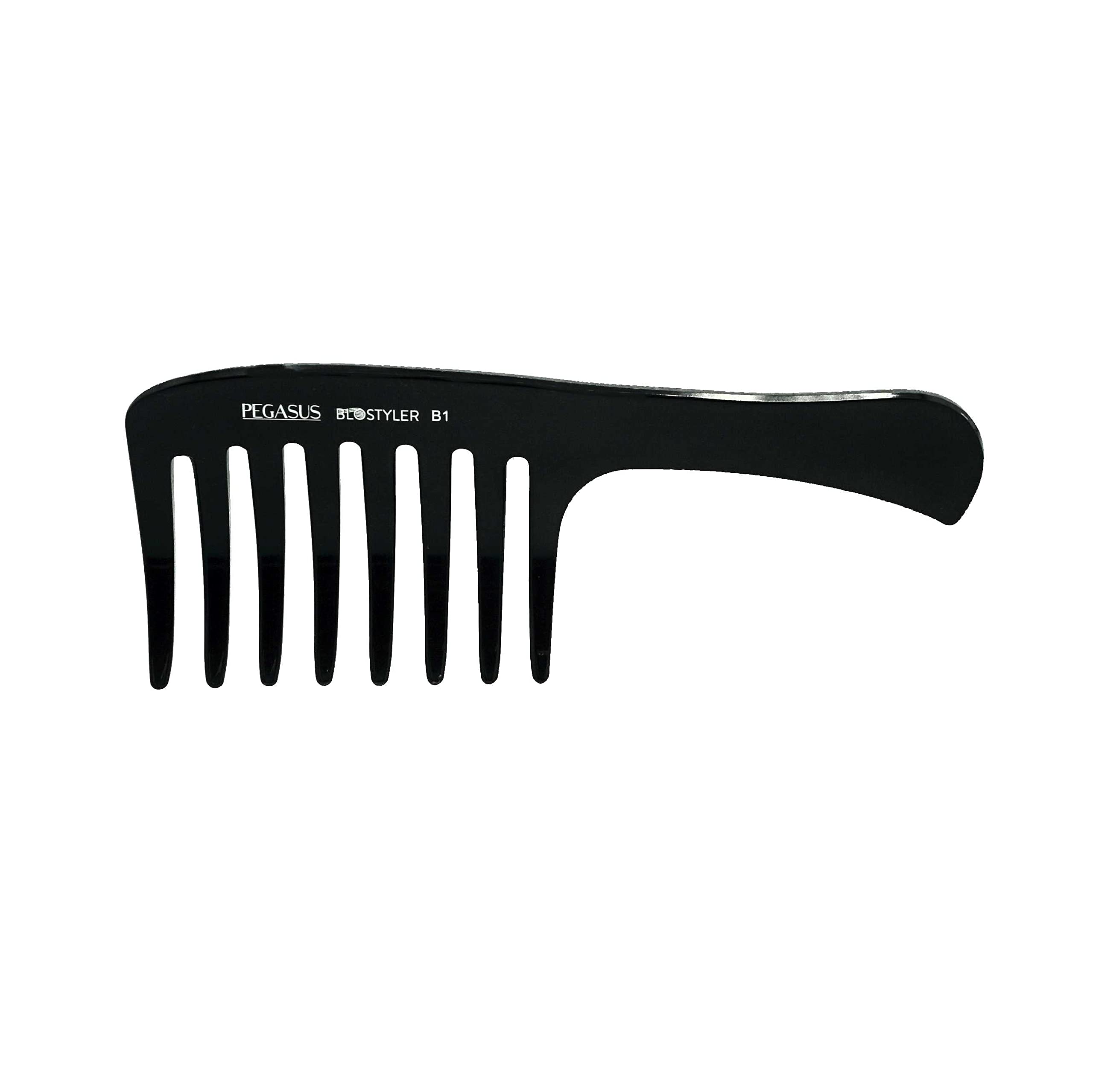 Pegasus 511_B1 Curved Hard Rubber Comb