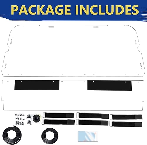 Miniatura 8 de StarknightMT RZR - Ventana trasera transparente compatible con Polaris RZR XP 1000/4 1000/XP TURBO/4 TURBO RZR 2014-2023, accesorios para ventana