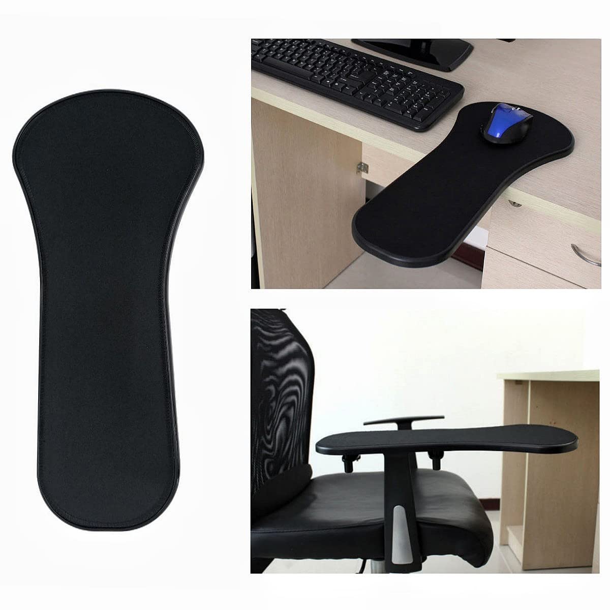 Ergonomic Arm Rest Mouse Pads Dual Purpose for Desk and Chairs