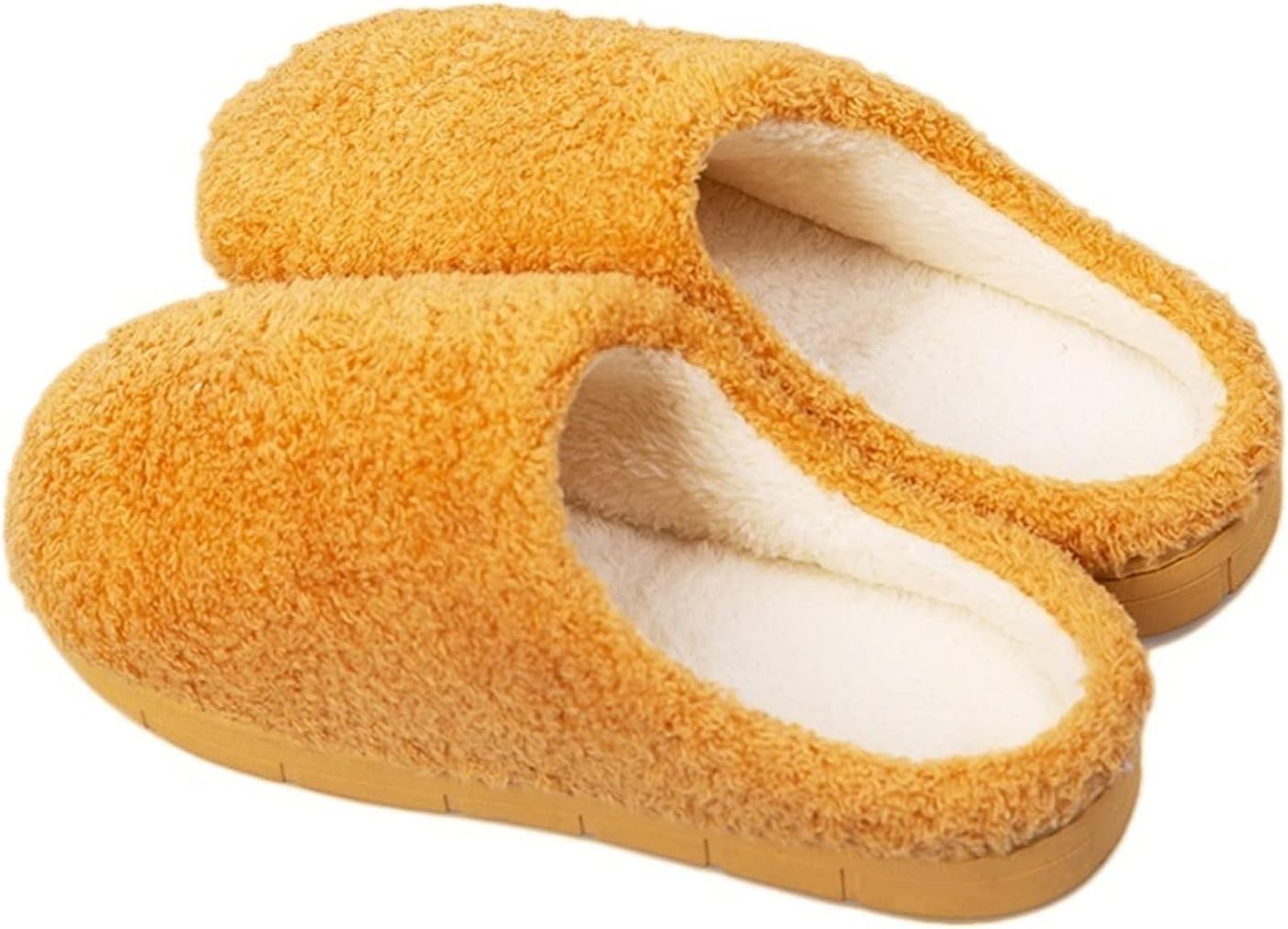 ZOIKOMZOIKOM Slippers， Women's Plush Slippers Bedroom Indoor Flat Shoes Men's Women's Cotton Slippers Family Warm Shoes (Color : Hortel�, Size : 38-39(Fit37-38))