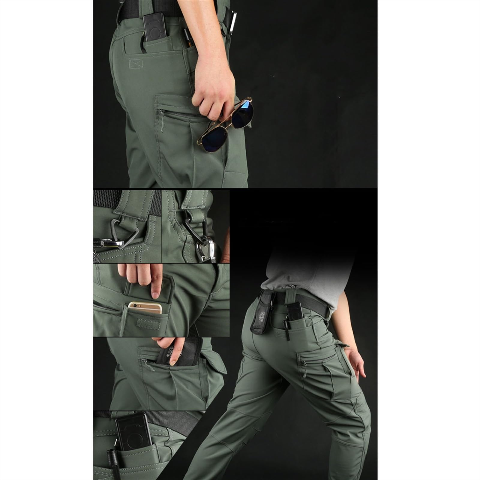 Yytcsjz Tute Da Sci Set 2 Pezzi, Giacca E Pantaloni Da Uomo Con Cappuccio Resistenti All'usura Caldi E Resistenti All'aperto Con Cintura, Tute Da Sci Traspiranti Impermeabili Antivento