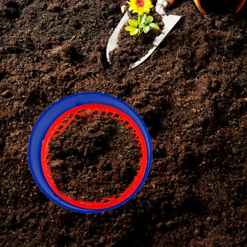 Mipcase set colador de suelo plástico para jardín miniatura 2