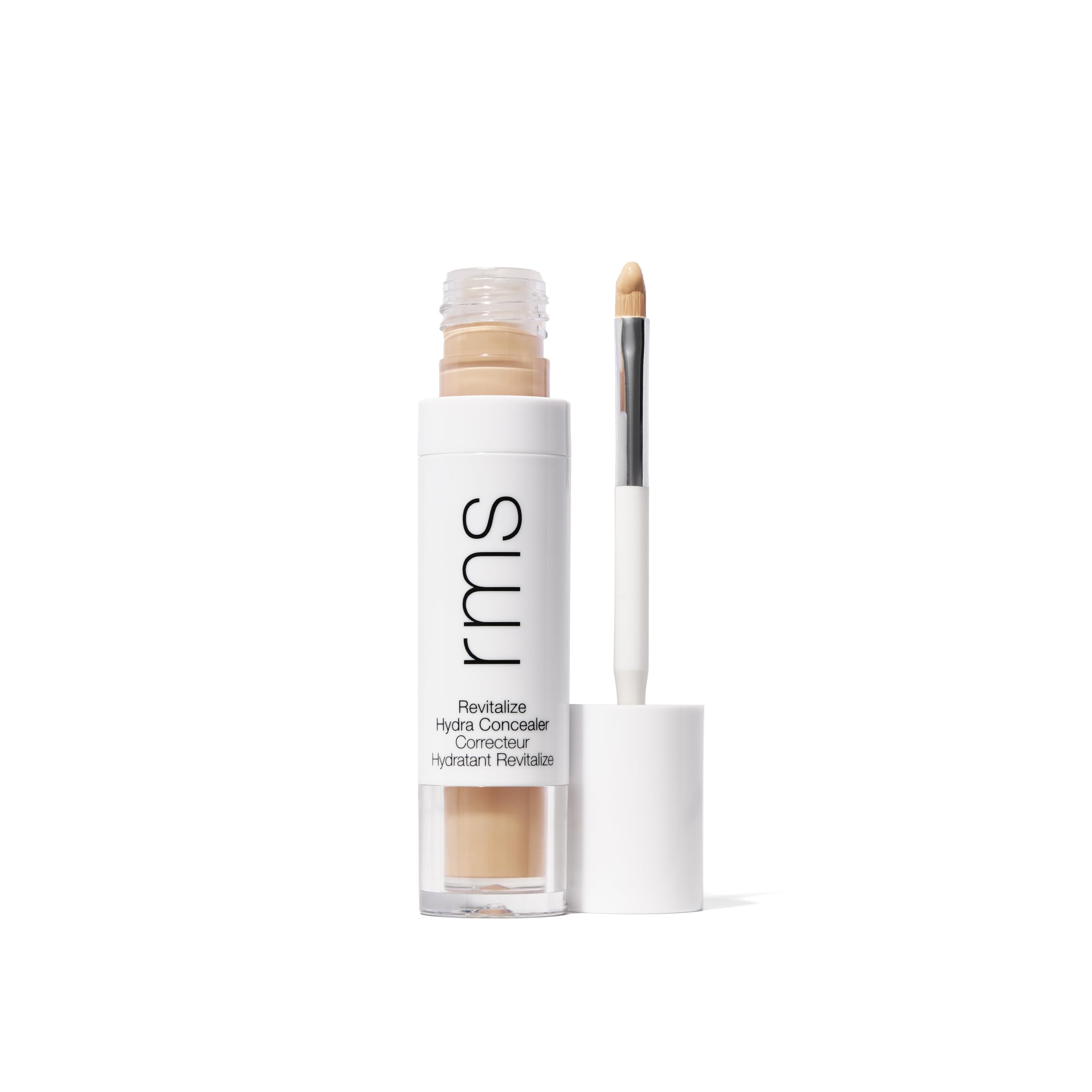 RMS Beauty Revitalize Hydra Concealer, Medium Coverage Hydrating Liquid Complexion Perfector, Skincare-Infused Lightweight and Creaseproof with