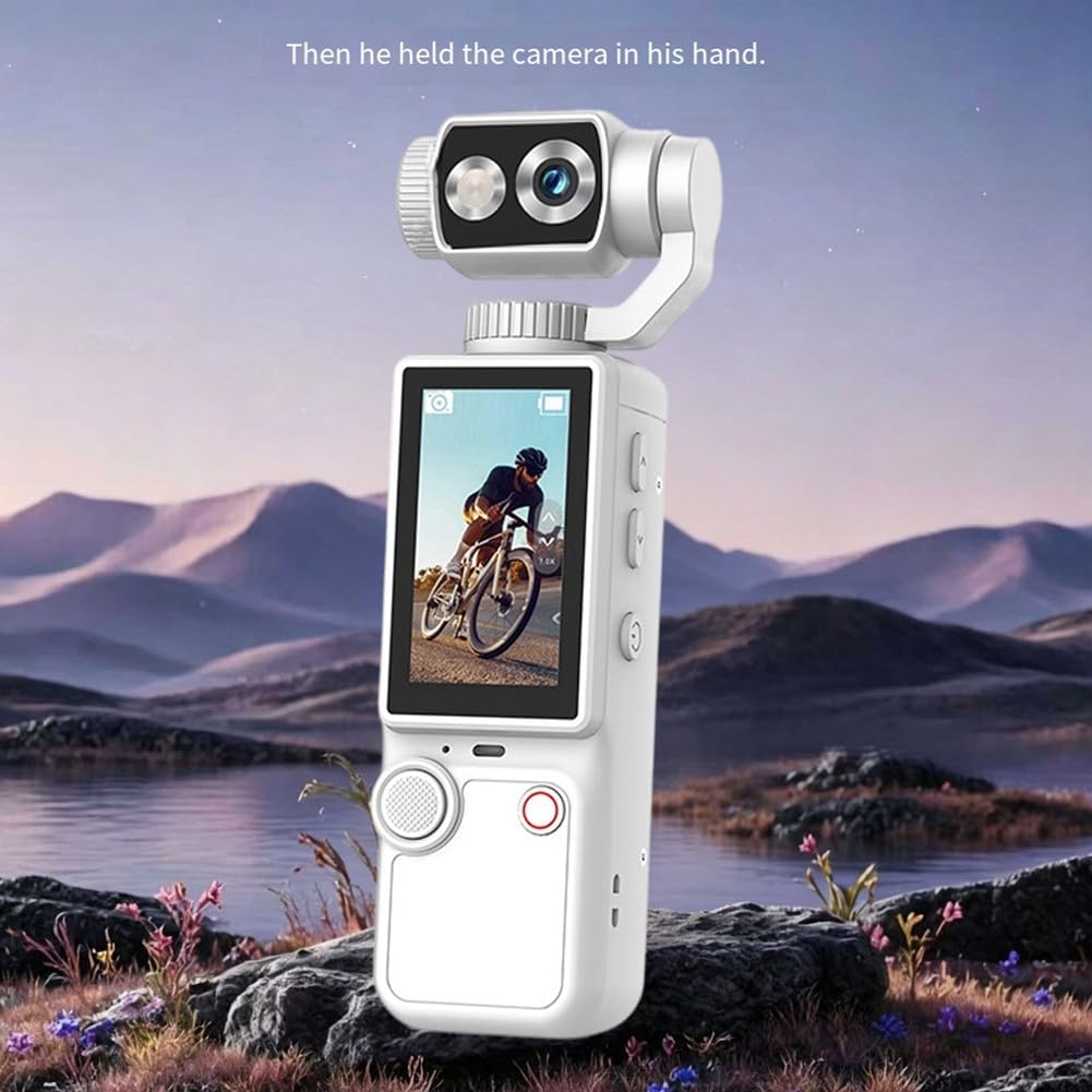 Q8 Caméra de Sport Portable de Poche pour L'Extérieur : Ultra-Nette, Autofocus, Enregistrement de Conférences, 32 Go B
