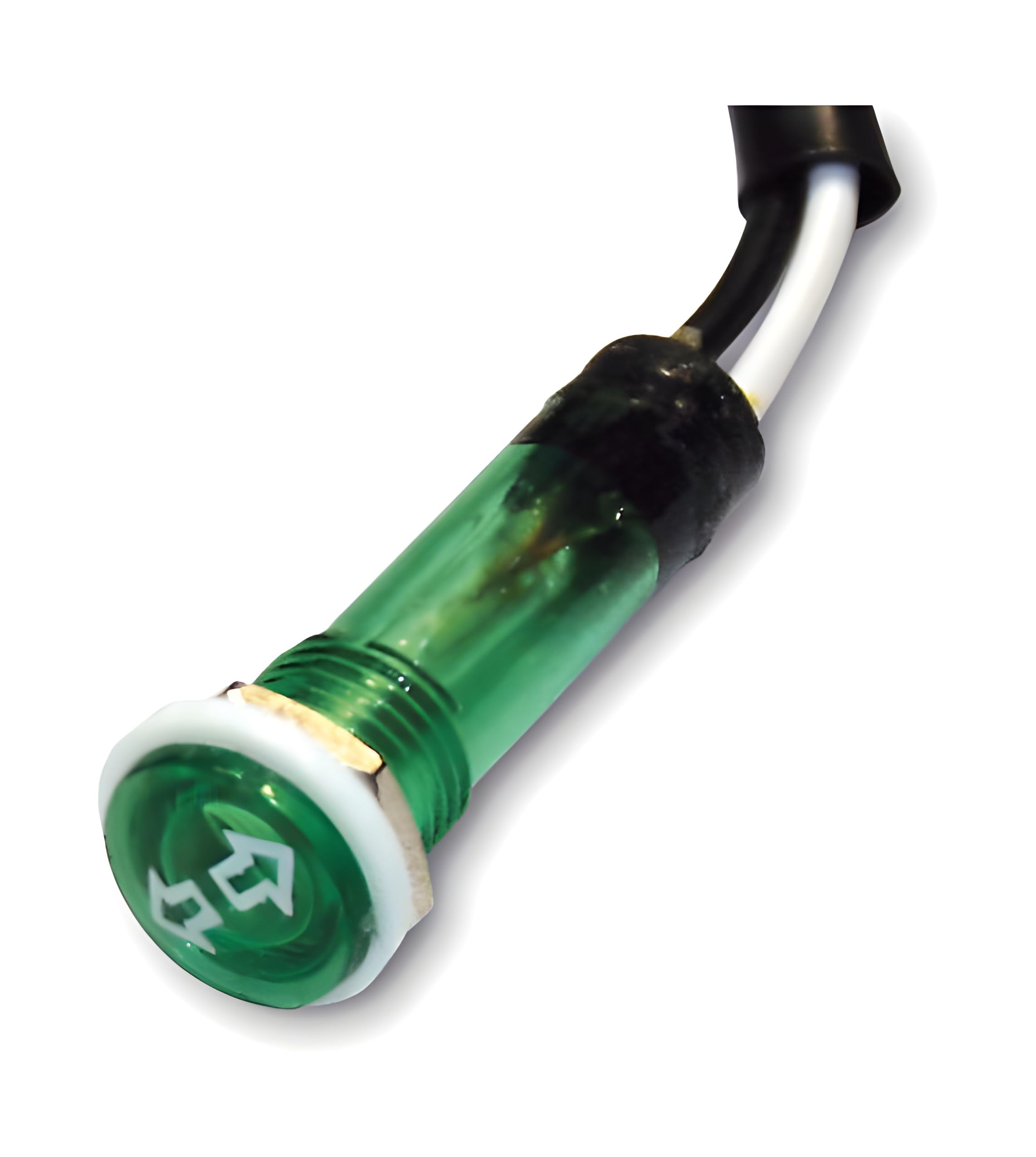 Produktbild von Innen-Blinkleuchte Rot, Gehäuse Weiss | GmbH