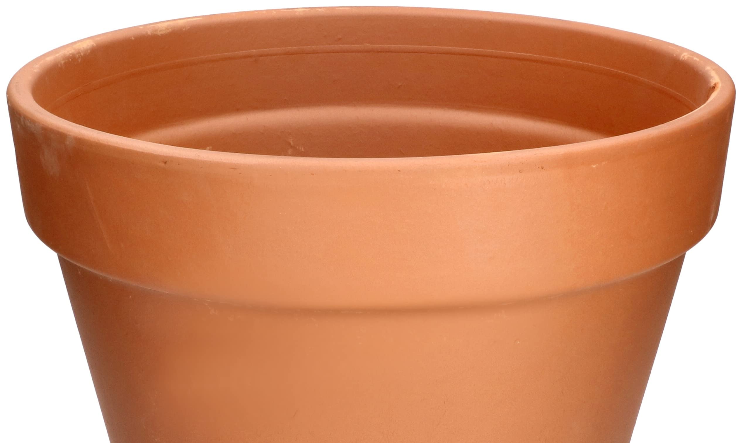 KOTARBAU® Vaso da fiori in terracotta, diametro 35 cm, per interni e giardini