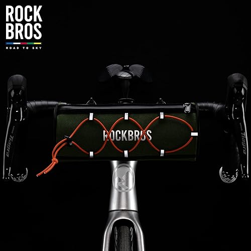 Miniatura 6 de ROCKBROS Bolsa de manillar de bicicleta Bolsa delantera de bicicleta Bolsa de almacenamiento Bolsa de almacenamiento Bolsa de manillar de bicicleta
