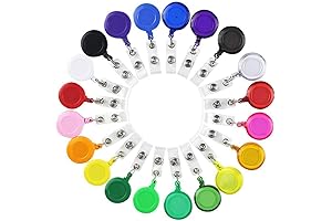 Retractable Badge Pulley with Colorful Diversity