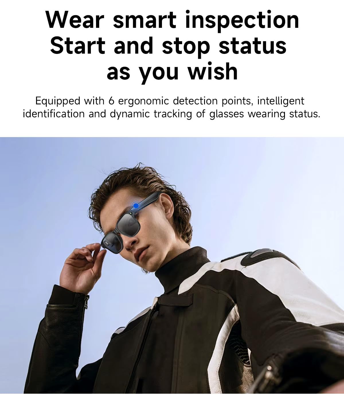 Générique Lunettes Smartglasses AI Caméra Full HD, Flash intégré, Musique, Bluetooth,WiFi, Verre Photochromique Protection UV, Assistant Vocal IA, Réseaux Sociaux, Haute Autonomie.