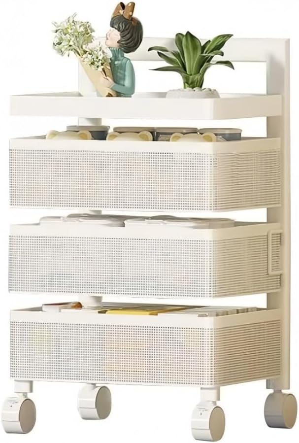 北欧レトロ 3分別 タイル張り 木製ダストボックス ゴミ箱 キッチンワゴン ②北欧レトロ アイリスオーヤマ 木製 タイル張り キッチンワゴン