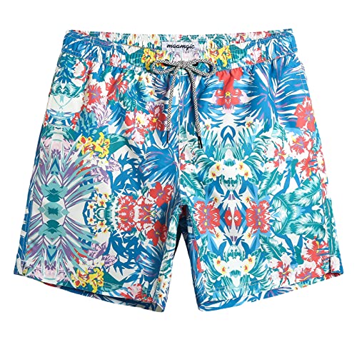 Image of maamgic Mens Swim Trunks Quick Dry Swim Shorts with Mesh Lining Funny Swimwear Bathing Suits 7inch