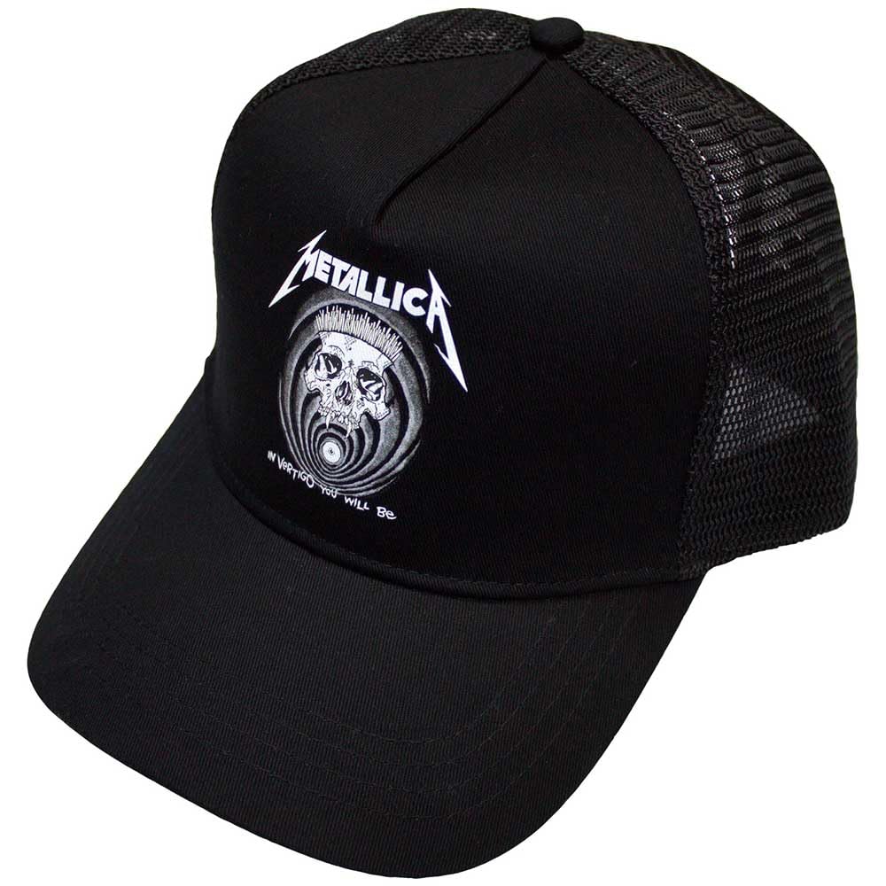 Rock Off officially licensed products Metallica in Vertigo Mesh Back Baseball Cap One Size Black
