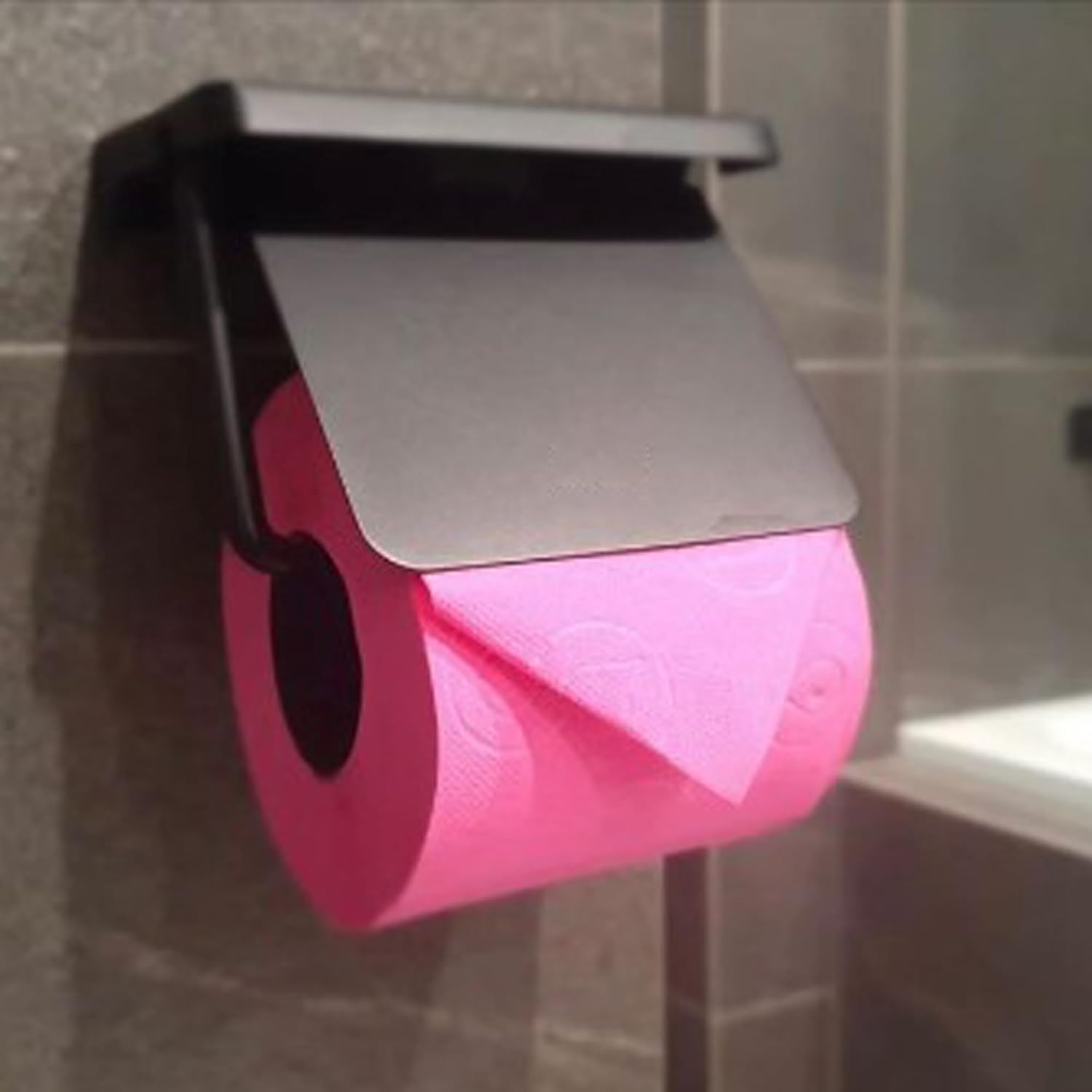Pink Toilet Paper 3 ply Gift Box 3 Rolls pack 140 Premium Quality sheets