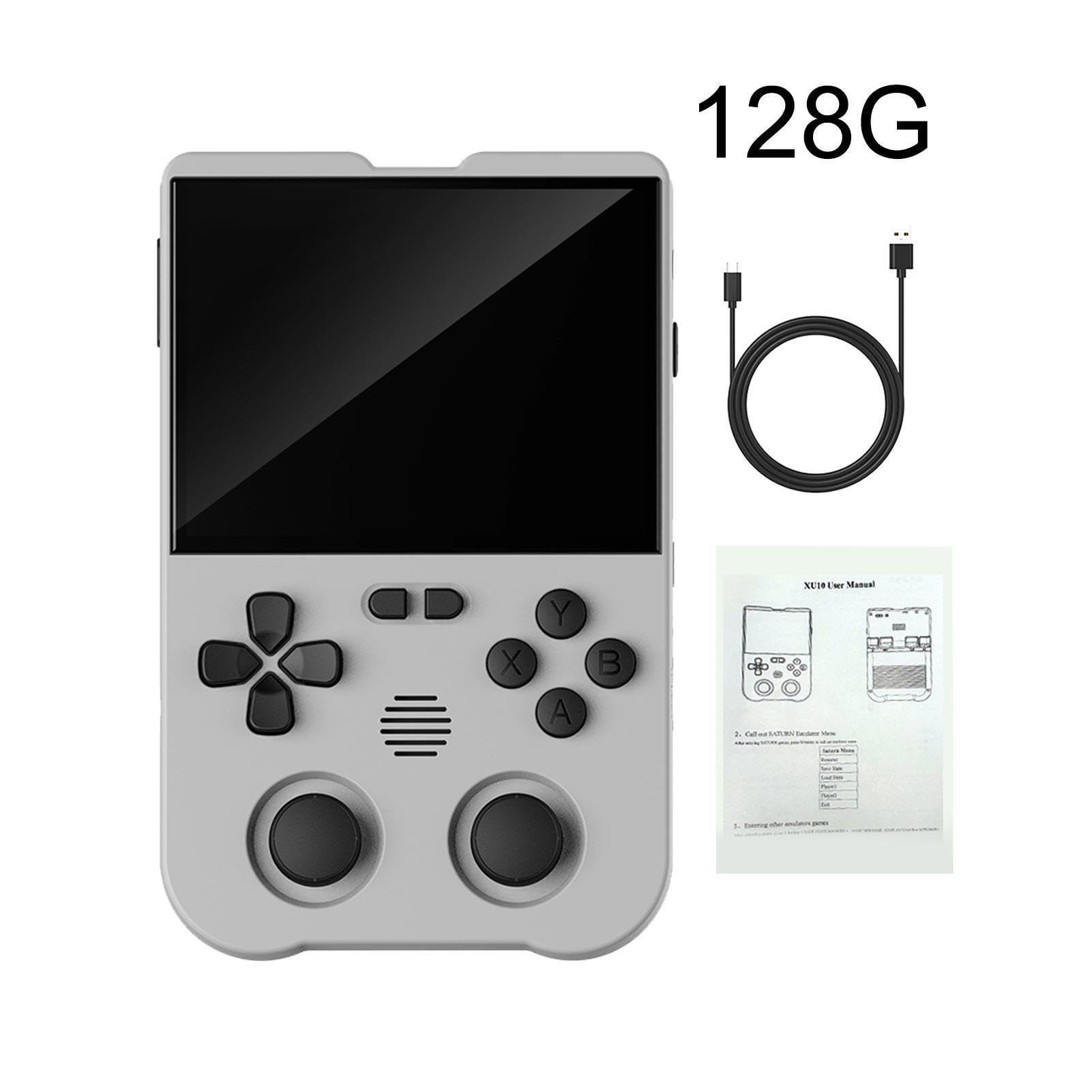 Console Portatile, Console per Giochi retrò con Batteria da 3000 | mAh, Console per Videogiochi con Touchscreen da 3,5 Pollici, emulatore Portatile, Portatile per Ragazzi e Ragazze