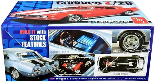 Miniatura 2 de AMT 1968 Chevy Camaro Z/28 Kit de modelo a escala 1:25