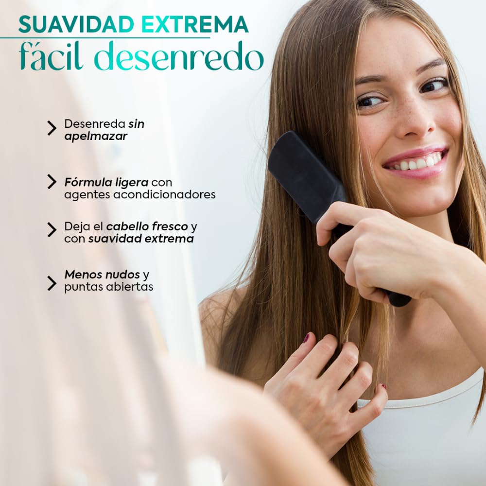 Karseell Acondicionador Profesional Nutritivo Aceite de Argán Vitamina E Hidratante Desenredante Reparador Suavidad Brillo Antifrizz Cabello Seco Dañado Teñido sin Siliconas ni Parabenos Uso Diario