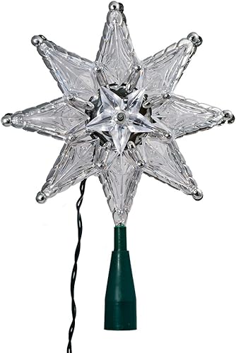Miniatura 3 de Estrella de 8 puntas y 10 luces de Kurt Adler para árbol de Navidad