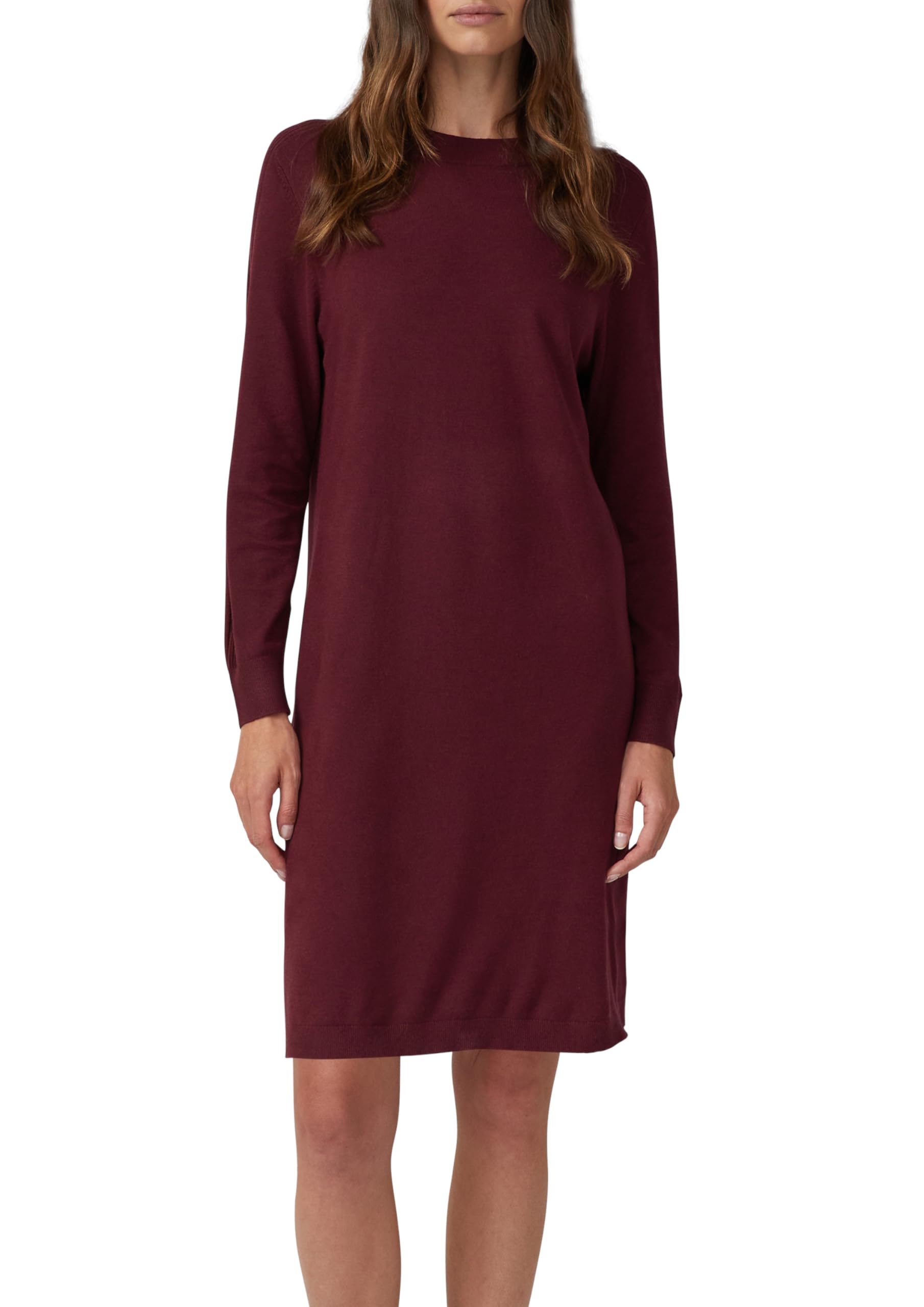 s.Oliver Damen 2177367 Strickkleid Langarm