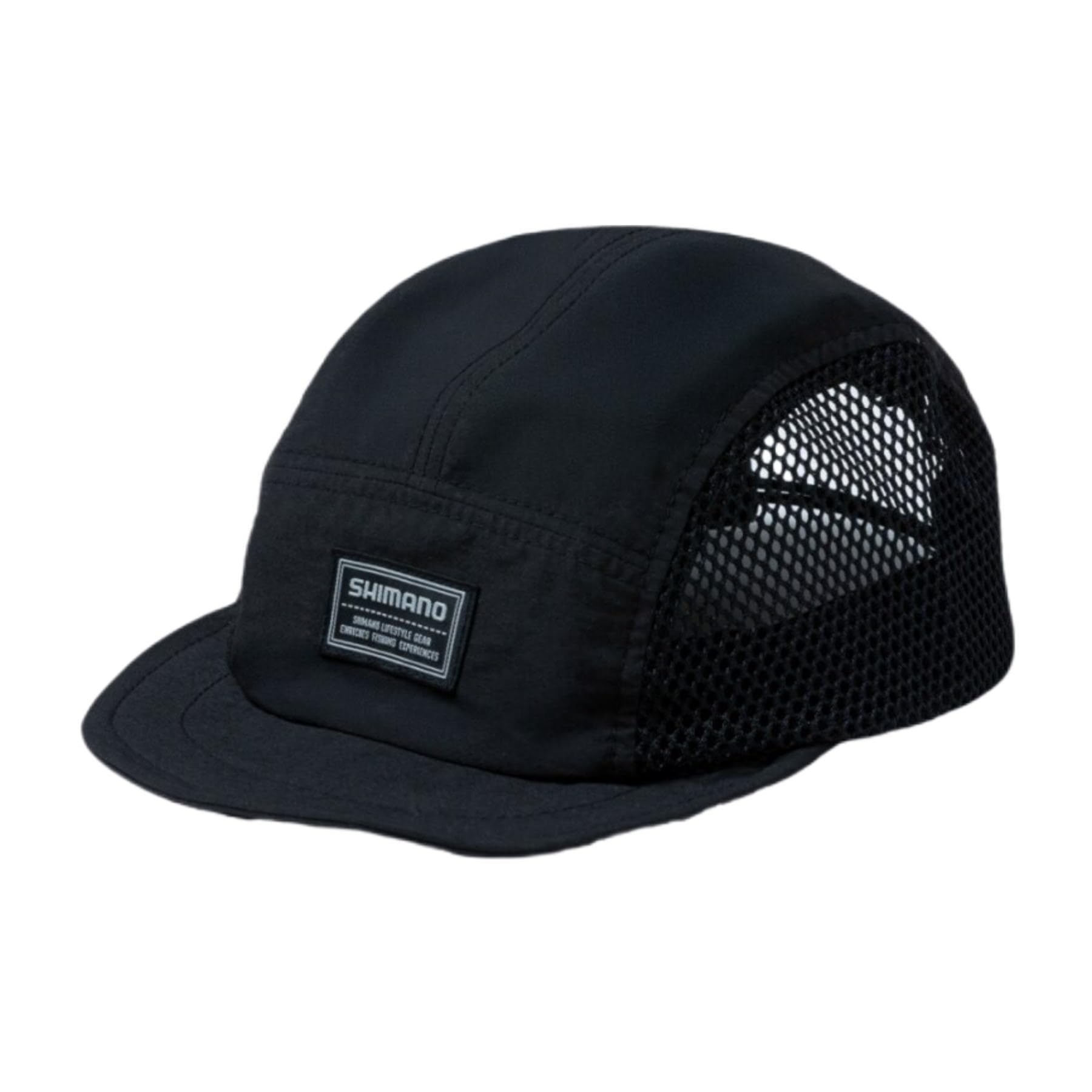 Amazon | [シマノ] 5パネルメッシュキャップ CA-083Z ブラック M