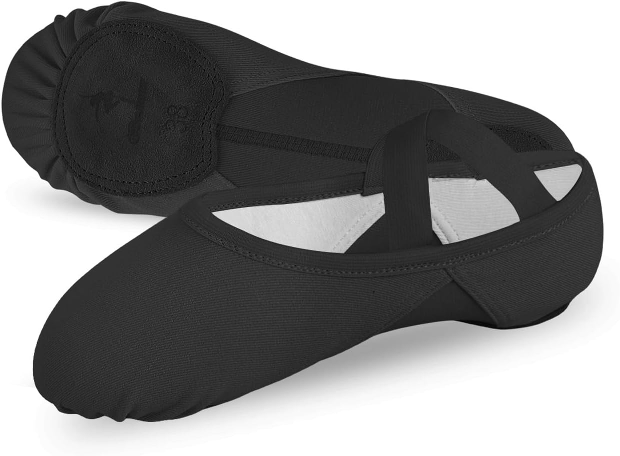 Bezioner Girls Ballet Slippers - Highly Elastic Design