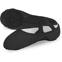 Bezioner Ballet Slippers for Girls Highly Elastic Girls Ballet Shoes Split Sole Dance Shoes for Toddler/Kid/Women