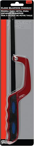 Miniatura 2 de Performance Tool Sierra para metales compacta 1442 con mango de plástico resistente, ideal para espacios reducidos y áreas de difícil acceso donde