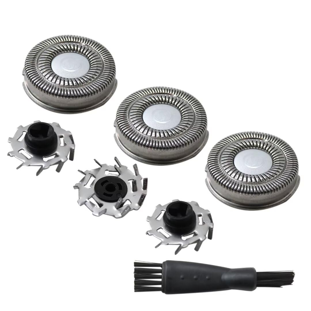 Zafina-UP For Mens Rotary Shaver SW-BC09 SW-S7105 Comfortable Shave Replacement Shaver Head Blade Easy to Clean and Install