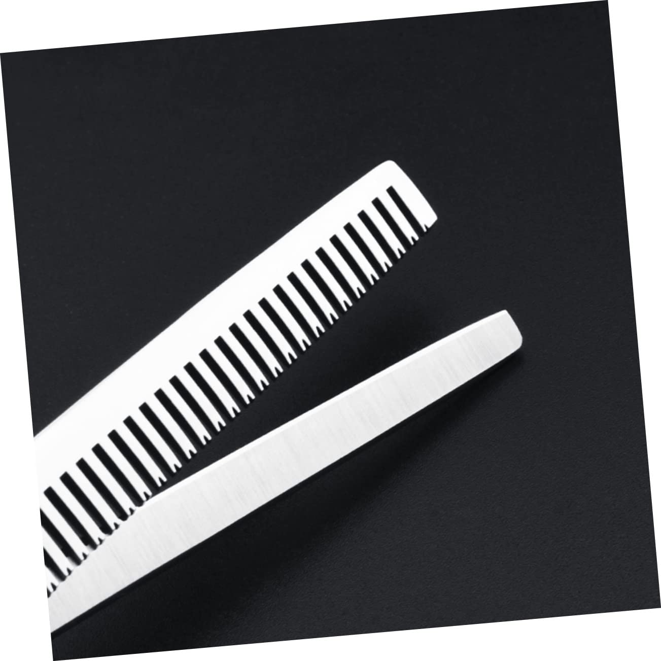 DOITOOL Tijeras Peluquería Tijeras De Dientes De Barbero Herramientas De Pelo Acero Inoxidable Resistente Duradero Profesional
