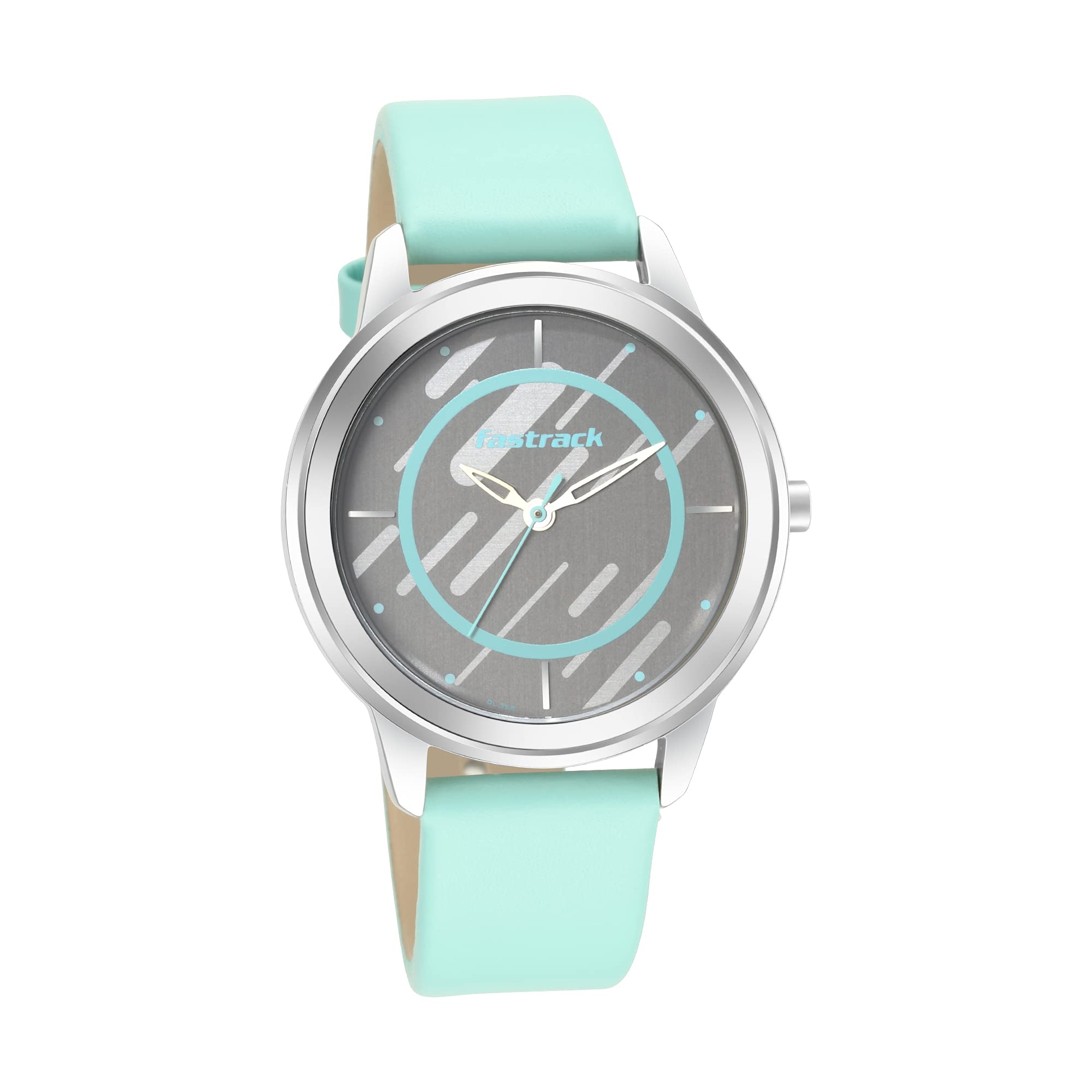 Fastrack Wear Your Look Quartz Analog Grey Dial Leather Strap Watch for Girls-NR6246SL01 (B093GXN1BC) Amazon Price History, Amazon Price Tracker