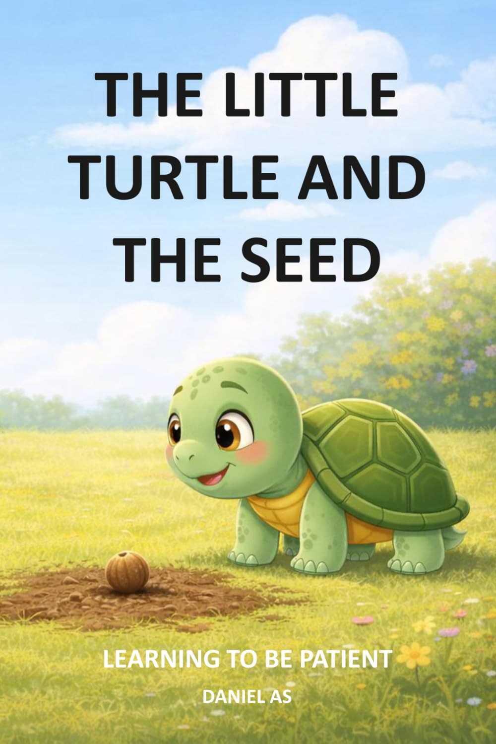 The little turtle and the seed: Learning to be patient (Educando en valores)