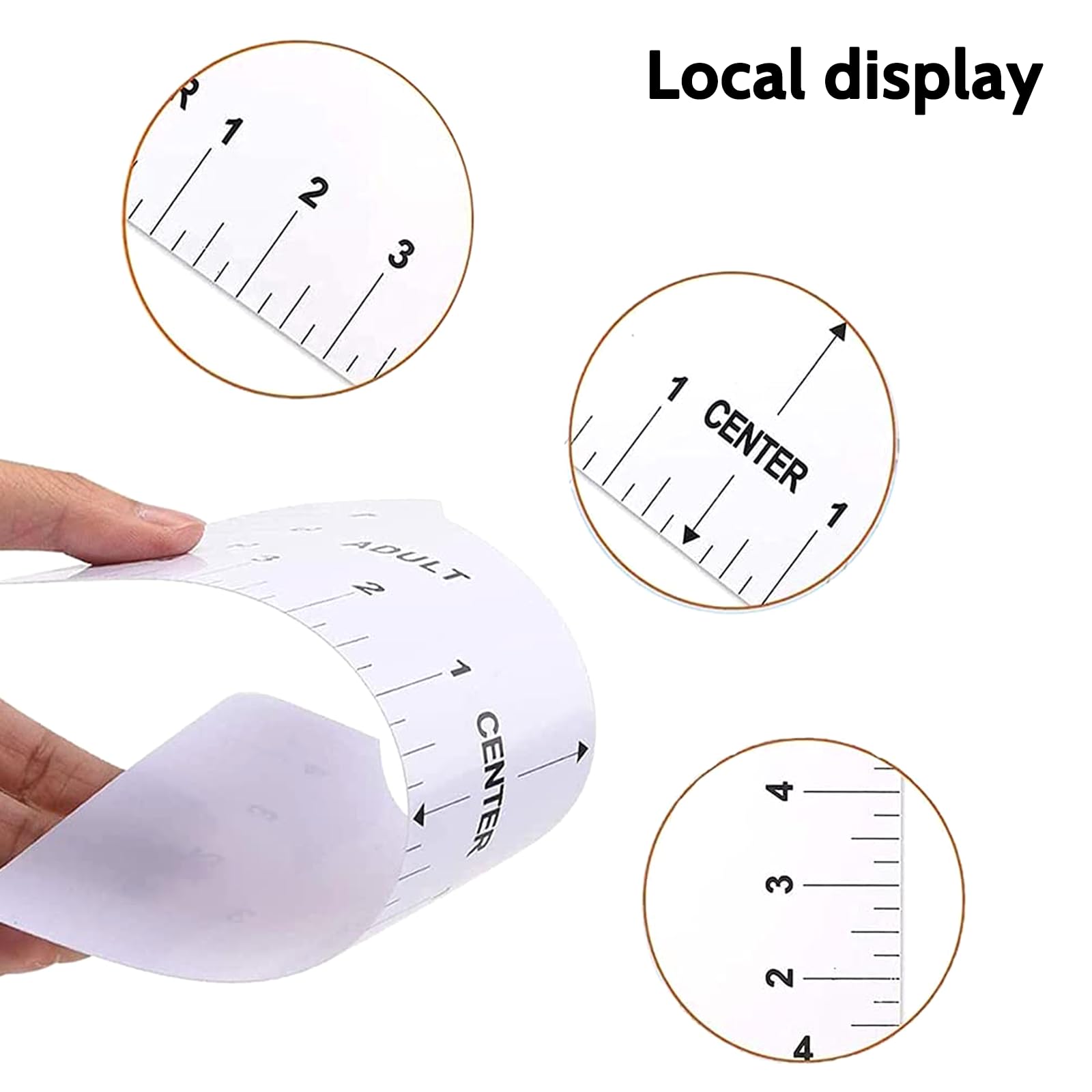 Youery 8 Pieces T-Shirt Alignment Ruler, V-Neck and Crew Neck T-Shirts Alignment Rulers - Image 3