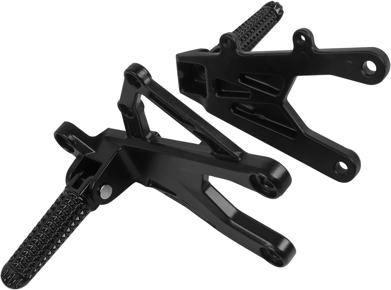 CHIFUN Rear Passenger Footpeg Replacement for Yamaha YZF R1 R1S R1M 2015-2018 CNC Aluminum Motorcycle Foldable Foot Pegs Non-slip Foot Rest