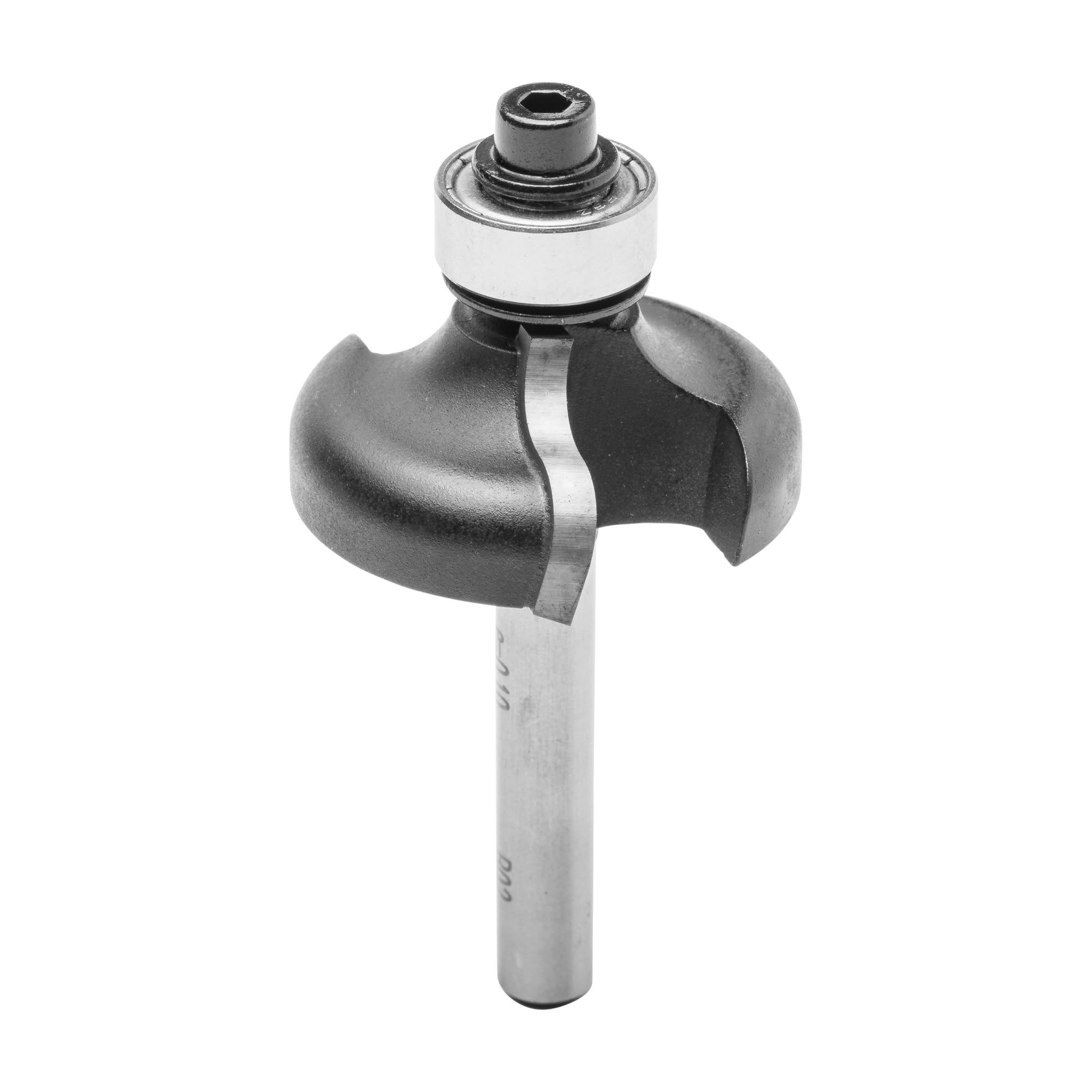 ENT 14870 Frez weglikowy w wegliku, chwyt (S) 6 mm, srednica (D) 31,8 mm, NL 12,7 mm, R 4,8 mm, SL 32 mm, z lozyskiem kulkowym