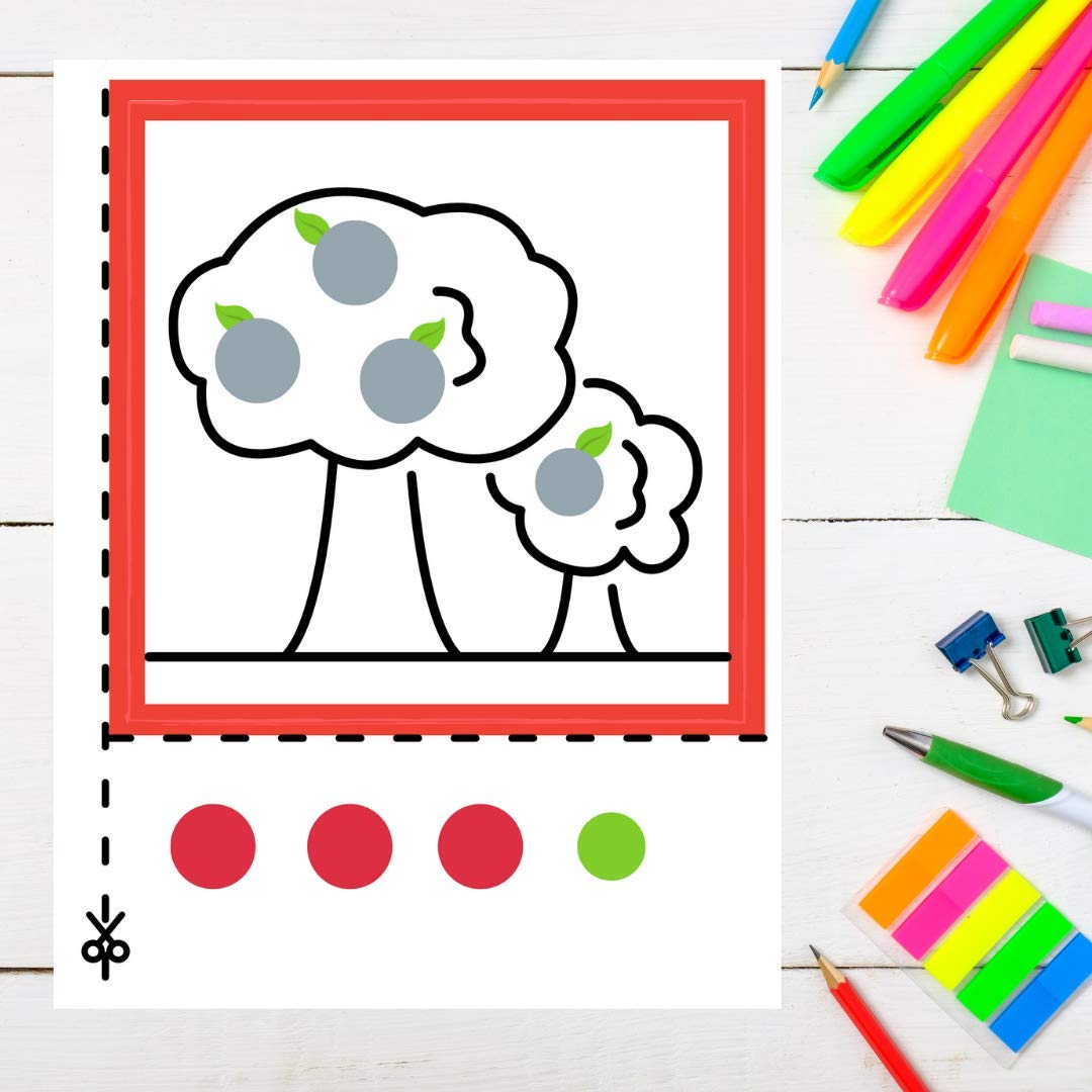Bastelbuch Schneiden, Kleben, Malen 2-4 Jahre: Bastelbuch ab 2 Jahren Ausschneiden für Kinder ab 2 Verbastelbuch für Mädchen und Jungen