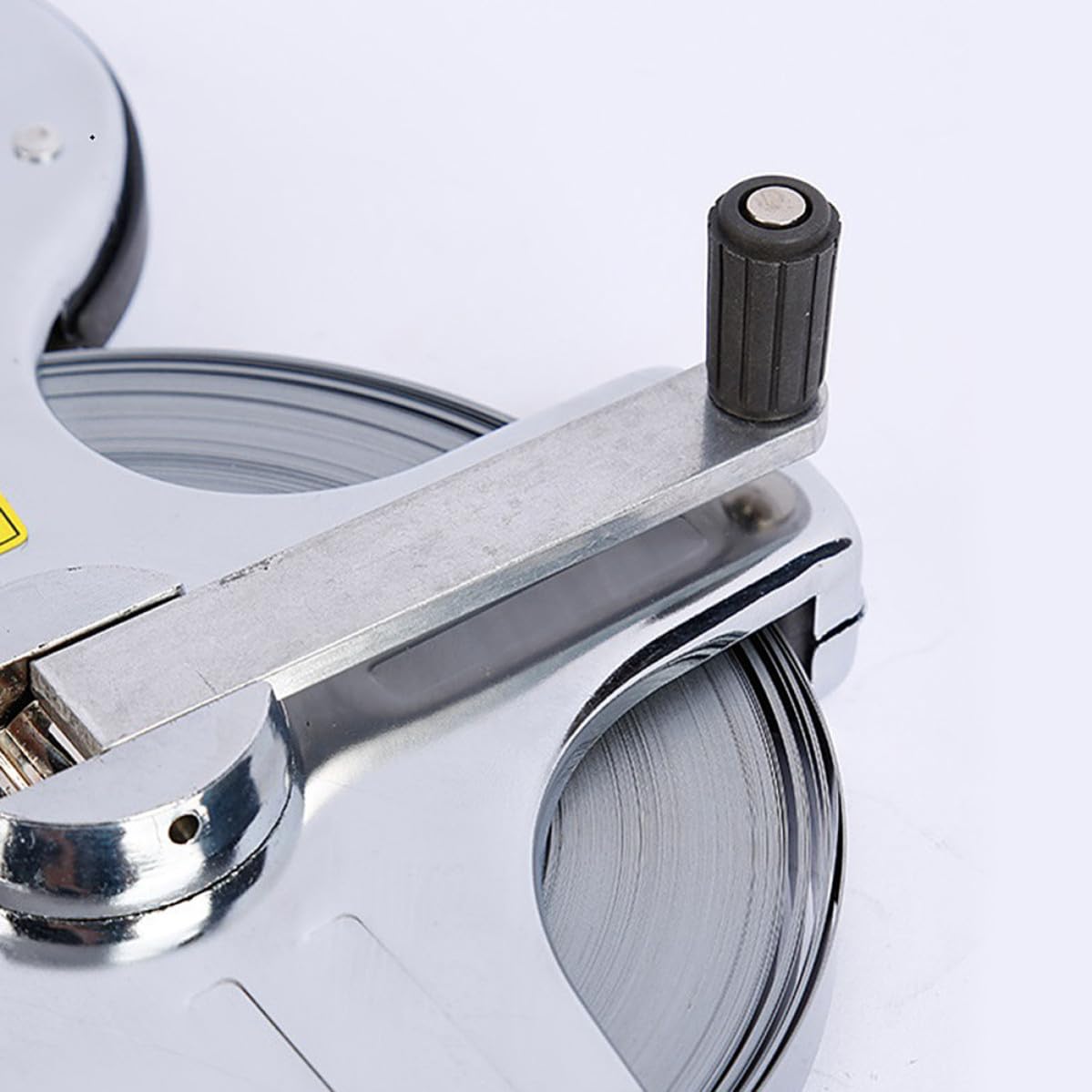 Cinta Métrica Retráctil de Acero Inoxidable de 100m Diseño Ergonómico y Rango de Medición Largo para Carpintería y Bricolaje