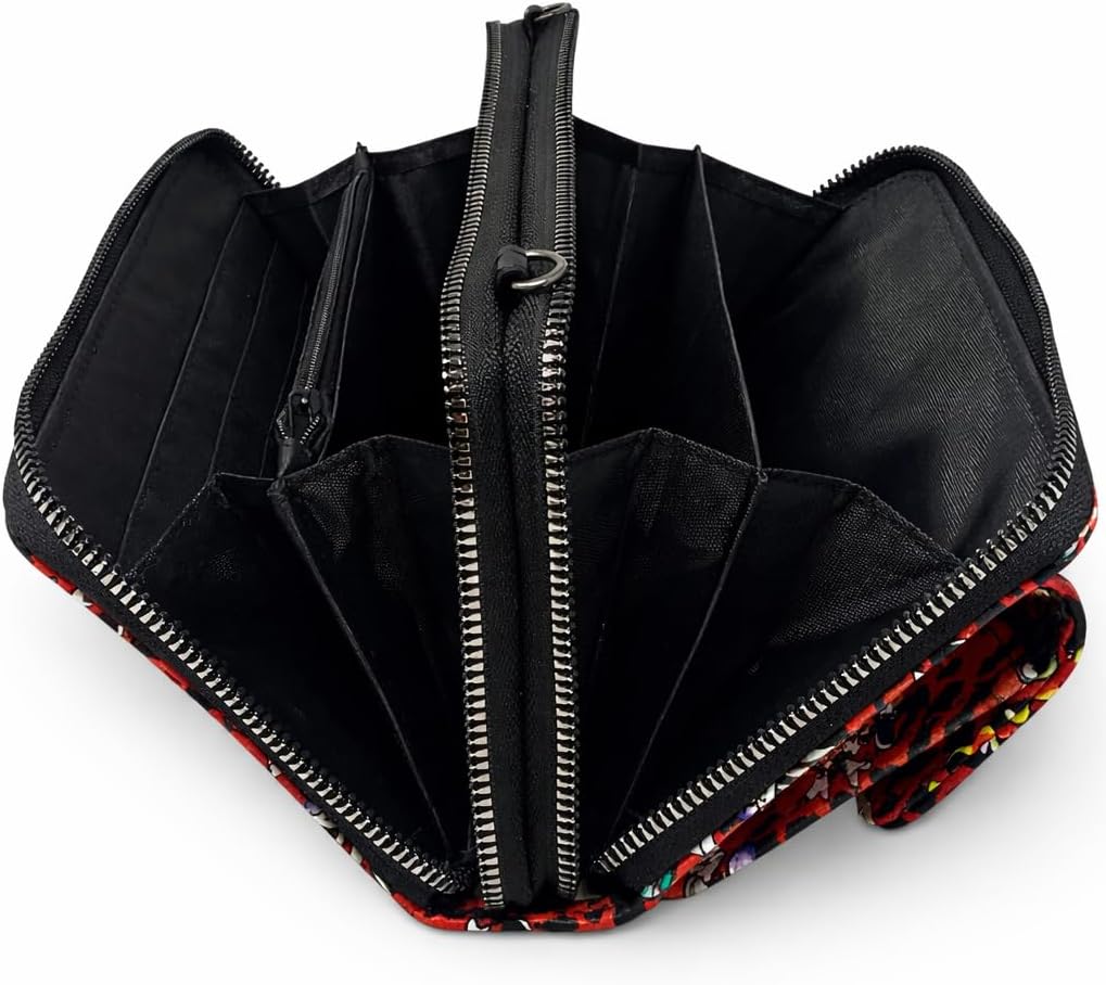 ED HARDY Women's Wallet Crossbody EHW209 | Removable Strap