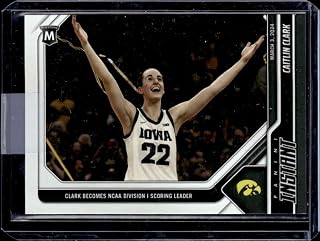 CAITLIN CLARK RC 2024 Panini Instant Pre-ROOKIE #49 NCAA Scoring Leader Iowa NM-MT NCAAW Basketball PR:9378