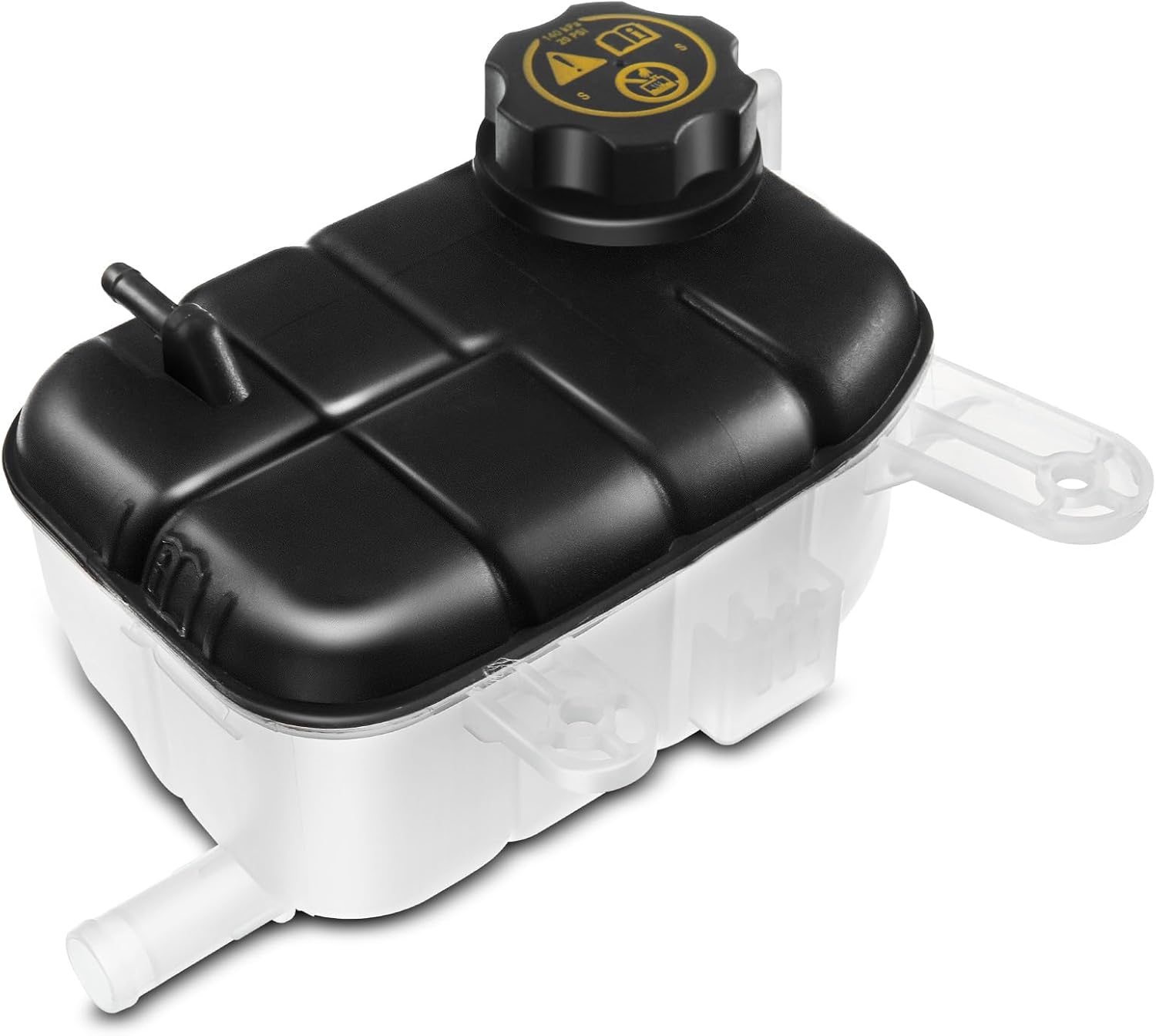 YHTAUTO Front Expansion Tank w/ Pressurized Cap for Chevrolet Trax 2013-2021, Buick Encore 2013-2021, Engine Coolant Recovery Overflow Reservoir