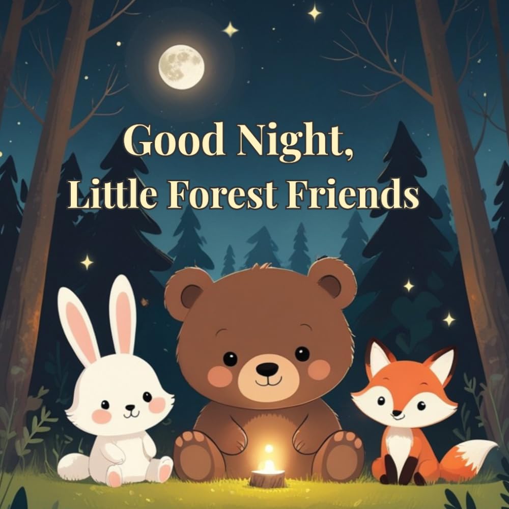 Good Night, Little Forest Friends: A Gentle Bedtime Story to Help Children Relax, Fall Asleep & Feel Safe