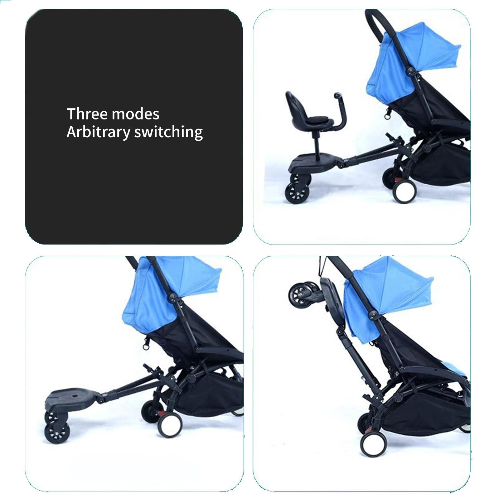 Praktisches Kinderwagen Zubehör Praktische Befestigungs Stehplatte Bietet Ihrem Kind mehr Platz zum mit dem Pedal Adapter
