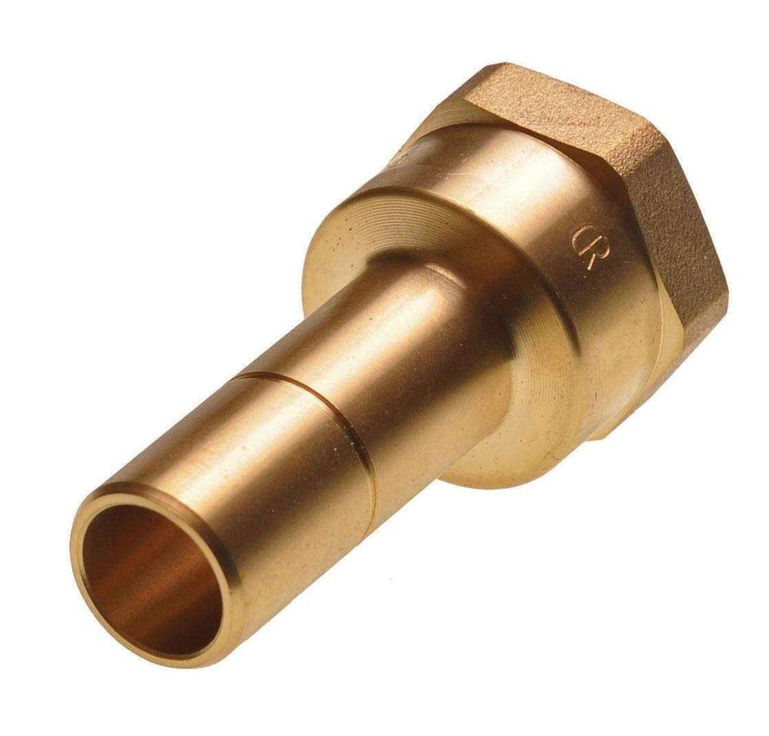 Hep2O 15mm x 1/2 Inch Brass Female Spigot