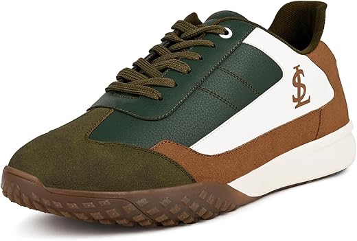 LOUIS STITCH Men’s Casual Lightweight Lace-Up Low-Top Sneakers for Men| Cushioned Comfort | Lightweight &amp; Comfortable Casu...