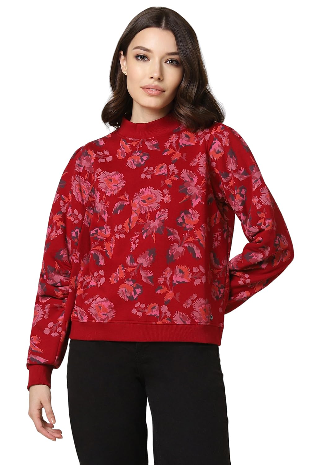 Allen Solly Women Cotton Blend Round Neck Sweatshirt - Review, Price and Buying Guide