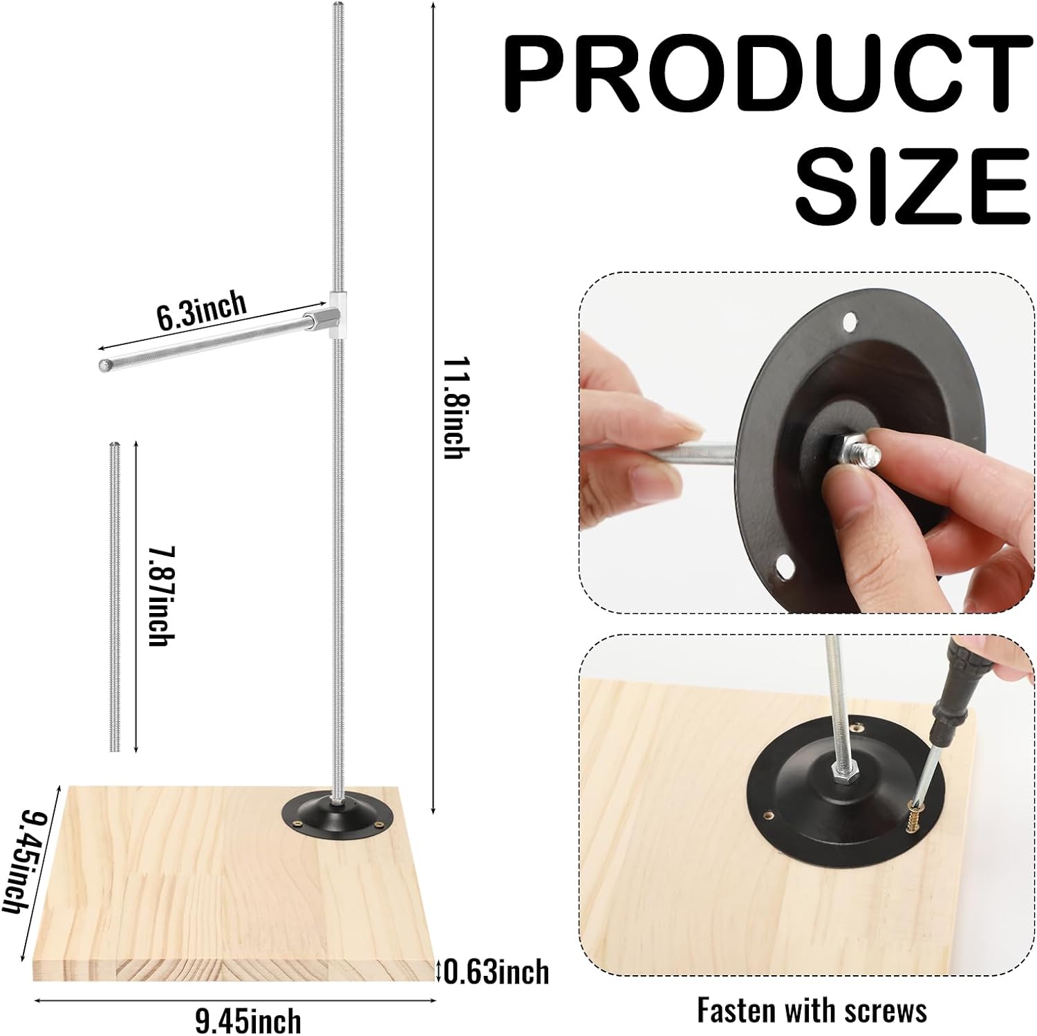 Geelin Clay Sculpture Fixed Bracket Fixation Stand Clay Modeling Support Frame DIY Hand Sculpture Puppet Stand Clay Sculpture Holder